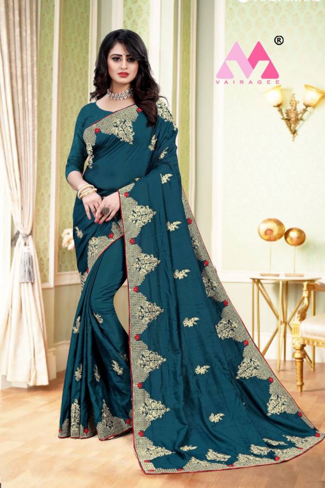 Vivera Sapna 2 Festive Wear Dola Silk Embroidered Saree Collection
